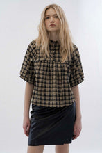Load image into Gallery viewer, Mélissa Nepton Kori Vegan Leather Skirt in Black
