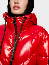 Marc Cain Puffer Jacket in Red