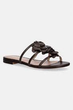 Load image into Gallery viewer, Twinset Leather Sandals in Coffee
