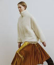 Load image into Gallery viewer, Molliolli Sol Faux Fur Anorak in Ivory
