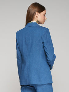 Vilagallo Harlow Jacket in Azul