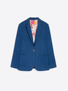 Vilagallo Harlow Jacket in Azul