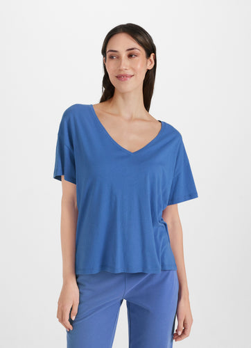 Juvia T-Shirt in French Blue