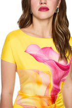 Load image into Gallery viewer, Marc Cain Dianthus Calla Lily Print Dress
