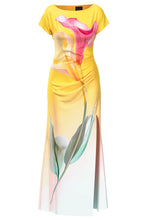 Load image into Gallery viewer, Marc Cain Dianthus Calla Lily Print Dress
