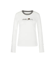 Load image into Gallery viewer, Marc Cain Long Sleeve Top in Off White
