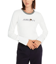 Load image into Gallery viewer, Marc Cain Long Sleeve Top in Off White
