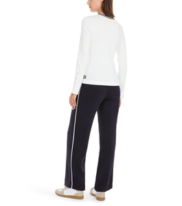 Marc Cain Long Sleeve Top in Off White