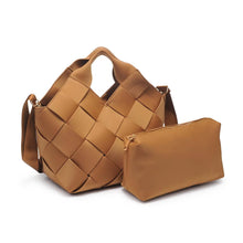 Load image into Gallery viewer, Sol And Selene Resilience Woven Neoprene Tote in Sand
