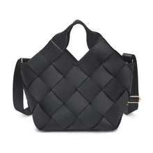 Load image into Gallery viewer, Sol And Selene Resilience Woven Neoprene Tote in Black
