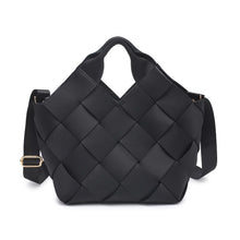 Load image into Gallery viewer, Sol And Selene Resilience Woven Neoprene Tote in Black
