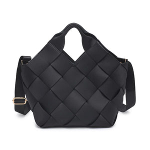 Sol And Selene Resilience Woven Neoprene Tote in Black
