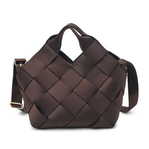 Sol And Selene Resilience Woven Neoprene Tote in Chocolate