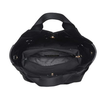Load image into Gallery viewer, Sol And Selene Resilience Woven Neoprene Tote in Black
