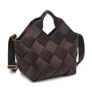 Sol And Selene Resilience Woven Neoprene Tote in Chocolate