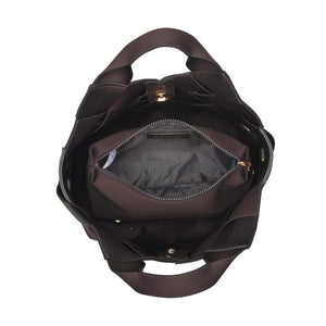 Sol And Selene Resilience Woven Neoprene Tote in Chocolate