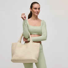 Load image into Gallery viewer, Sol And Selene Sky's The Limit Large Tote in Cream
