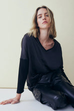 Load image into Gallery viewer, Melissa Nepton Cindy Top in Black
