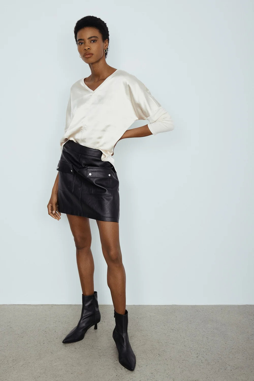 Melissa Nepton Cindy Top in Pearl