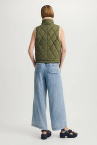 Melissa Nepton Demi Vest in Khaki