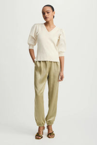 Melissa Nepton Gana Top in Cream