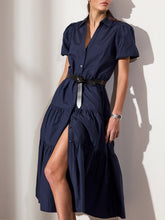 Load image into Gallery viewer, Brochu Walker The Havana Dress in Navy
