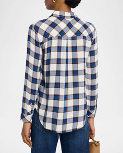 Rails Hunter Shirt in Golden Cobalt
