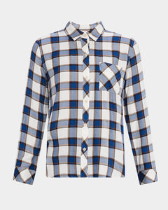 Rails Hunter Shirt in Golden Cobalt