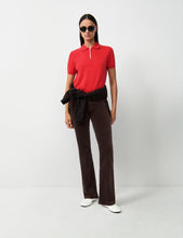 Load image into Gallery viewer, Cambio Paris Flared Velvet Pants in Chocolate
