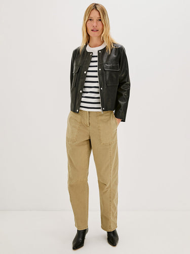 Rails Inka Vegan Leather Jacket in Black