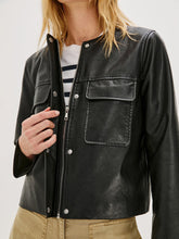 Load image into Gallery viewer, Rails Inka Vegan Leather Jacket in Black
