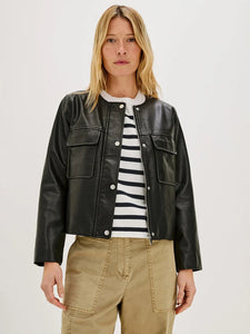 Rails Inka Vegan Leather Jacket in Black