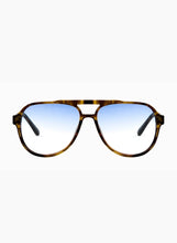 Load image into Gallery viewer, Otra Stevie Sunglasses in Tortoiseshell/Blue Fade
