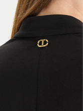 Load image into Gallery viewer, Twinset Crêpe Jacket in Black
