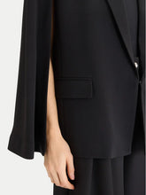 Load image into Gallery viewer, Twinset Crêpe Jacket in Black
