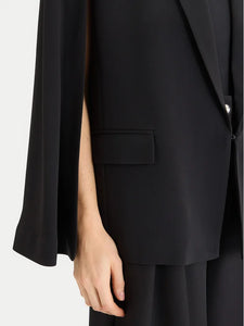 Twinset Crêpe Jacket in Black