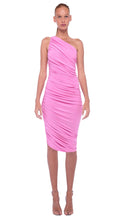 Load image into Gallery viewer, Norma Kamali Diana To The Knee Dress in Candy Pink
