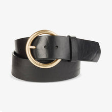 Load image into Gallery viewer, Brave Leather Vika Bridle Belt in Black
