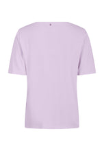 Load image into Gallery viewer, Marc Aurel Rhinestone Logo T-Shirt in Light Orchid
