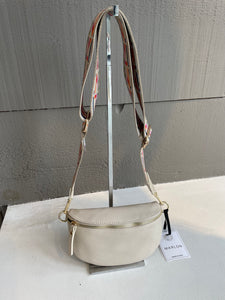 Marlon Firenze Crossbody Bag in Sand