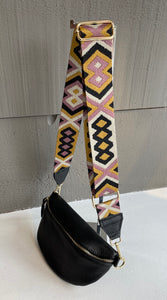 Marlon Firenze Crossbody Bag in Black