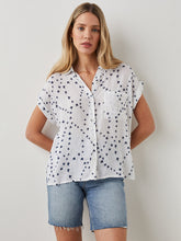 Load image into Gallery viewer, Rails Whitney Shirt in Navy Star Chain
